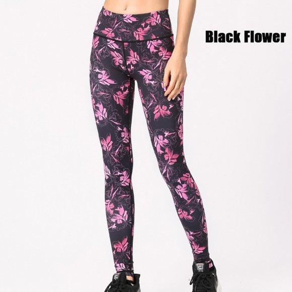 Women Fitness Yoga Pants Slim High waist Sport Leg - Picture 4 of 7